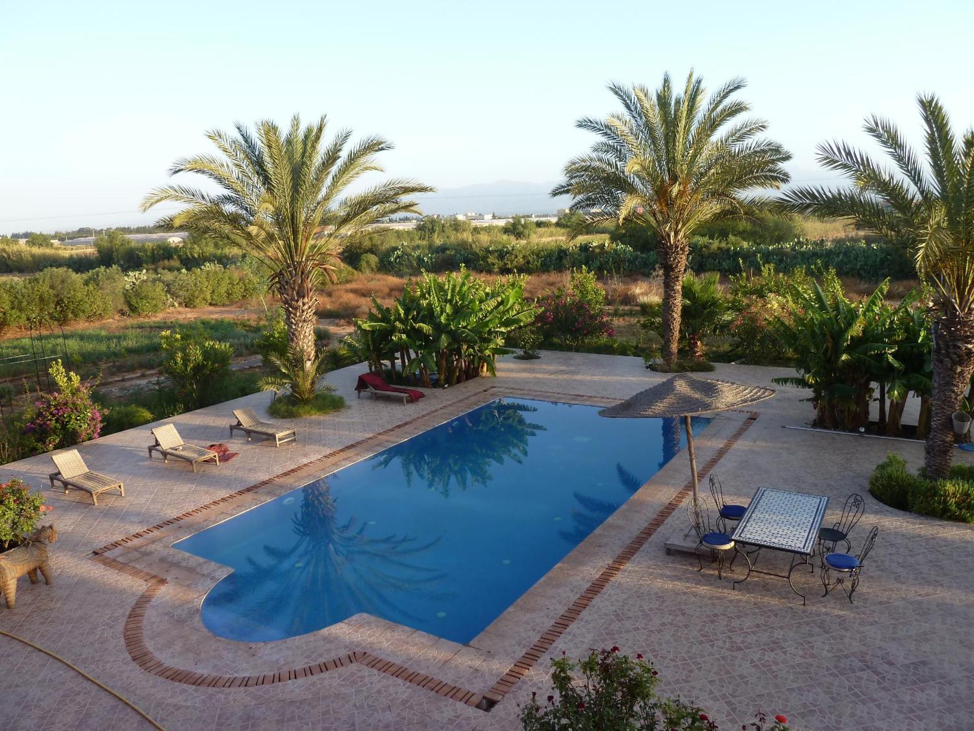 Riad-Villa Agadir-Taroudant Sidi Boumoussa Exteriör bild